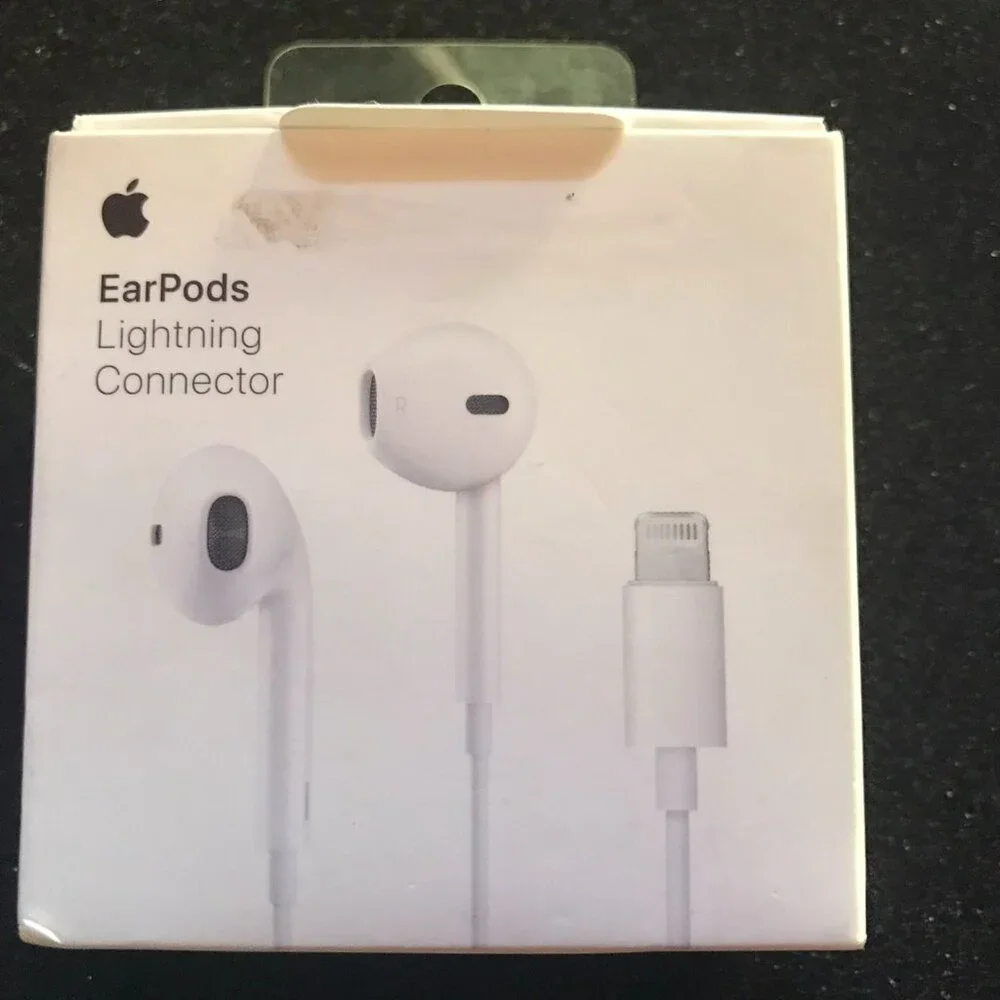 Apple - EarPods with Lightning Connector - White